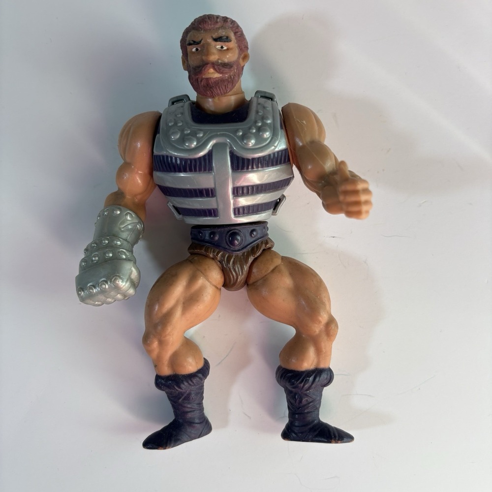 Fisto 1984 He-Man Masters of the Universe MOTU Action Figure Vintage W/ Armor